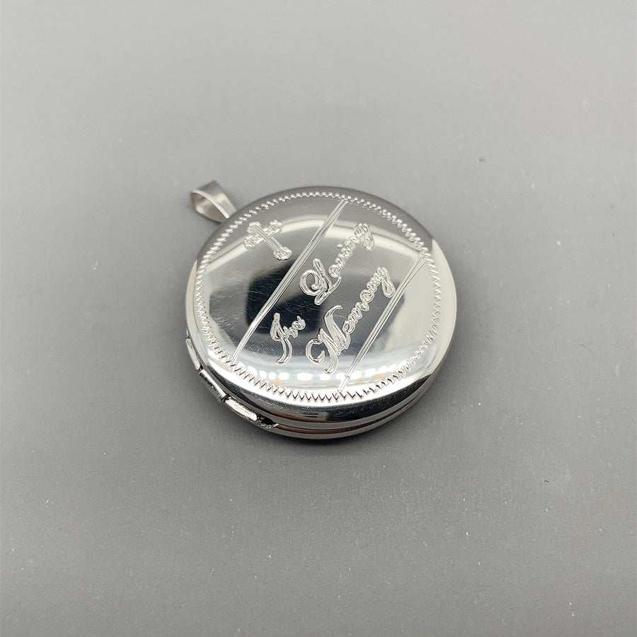 Sterling Silver Cremation Locket Pendant (NEW!)