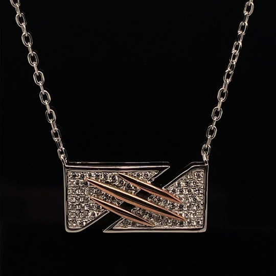 Sterling Silver Chain and Pendant (18") (NEW!)