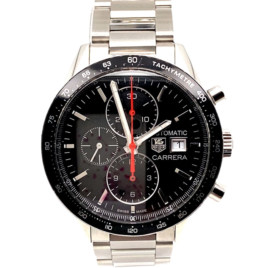 Pre-Owned Stainless Steel Carrera Tag Heuer Watch (Gents)
